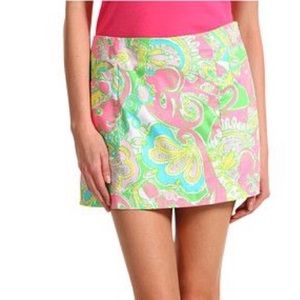 Lilly Pulitzer January Skort Chin Chin Size 10